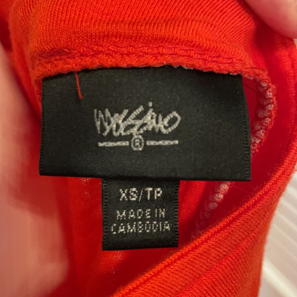 Fall Orange High-Low Hem Dress - Picture 9 of 9